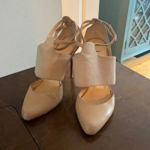 Cream Louboutins